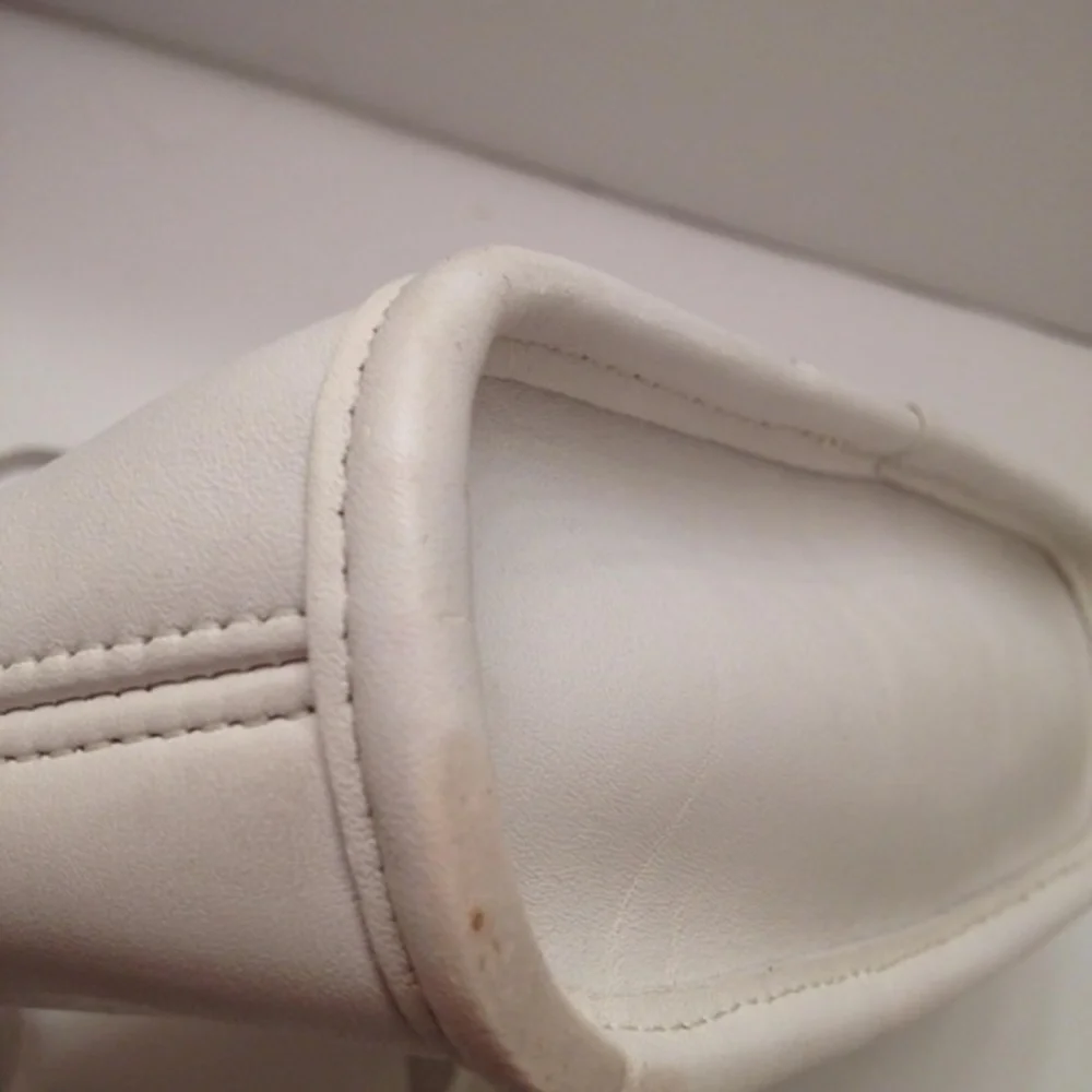 COACH vintage white glovetan leather crossbody mambo bag 9062